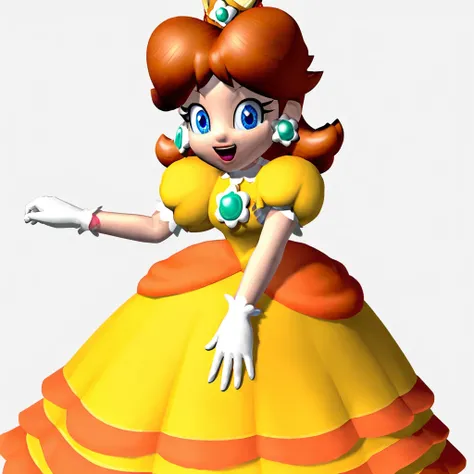 Princess Daisy (3d render)