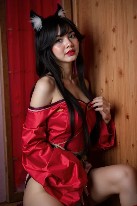 [FLUX.1 D] 0070 (Fox with Traditional Japanese Clothing)