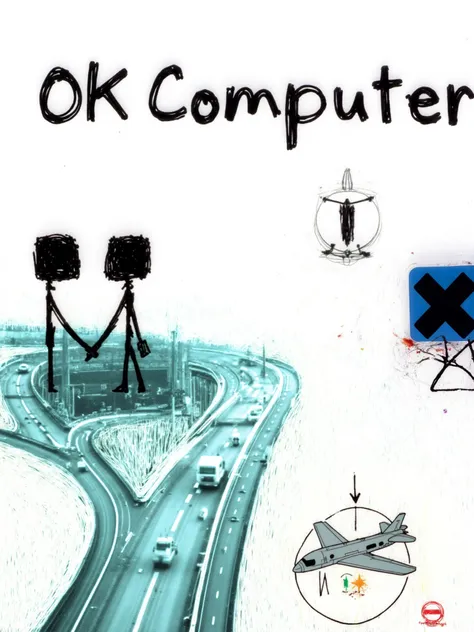 OK Computer Stanley Donwood Style - Radiohead - ZIT & Flux_rel_260420