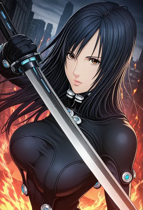 Reika Shimohira (Gantz) Illustrious