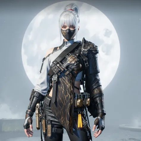 【三角洲行动 Delta Force】麦晓雯 骇爪 水墨云图 maixiaowen FLUX