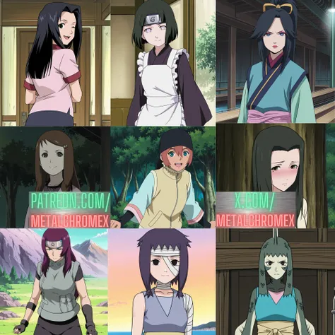 Naruto/Boruto filler characters - Sana, Victor's Secretary, Honoka, Tsunami, Yakumo Kurama, Koyuki Kazahana, Natsu Hyūga, Natsui, Amaru, Hanare, Isaribi - Commission!