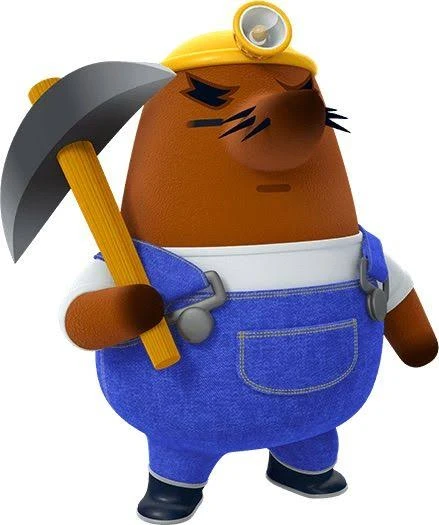 Mr. Resetti // Animal Crossing (by sickmer)