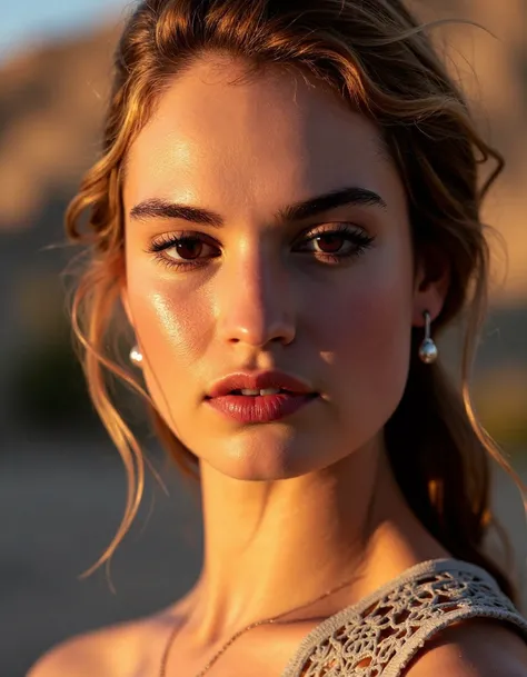 Lily James (Ca 2014)