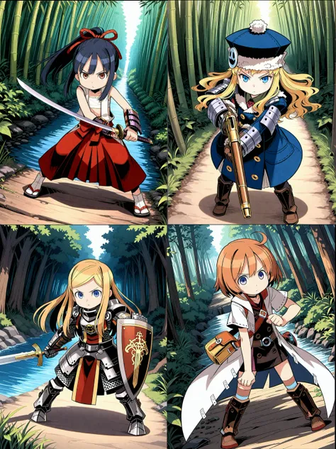 世界樹の迷宮(sekaiju no meikyuu, etrian_odyssey,)ブシドー、ガンナー、メディック、パラディン、カースメーカー_rel_260420