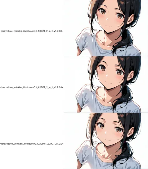 [for illustrious & noob] Reduce Wrinkles(Lines above eyes)