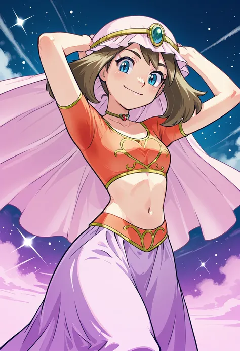 May: Belly Dancer | Arabian Clothes | ハルカ アラビアン (Pokemon) [Illustrious]