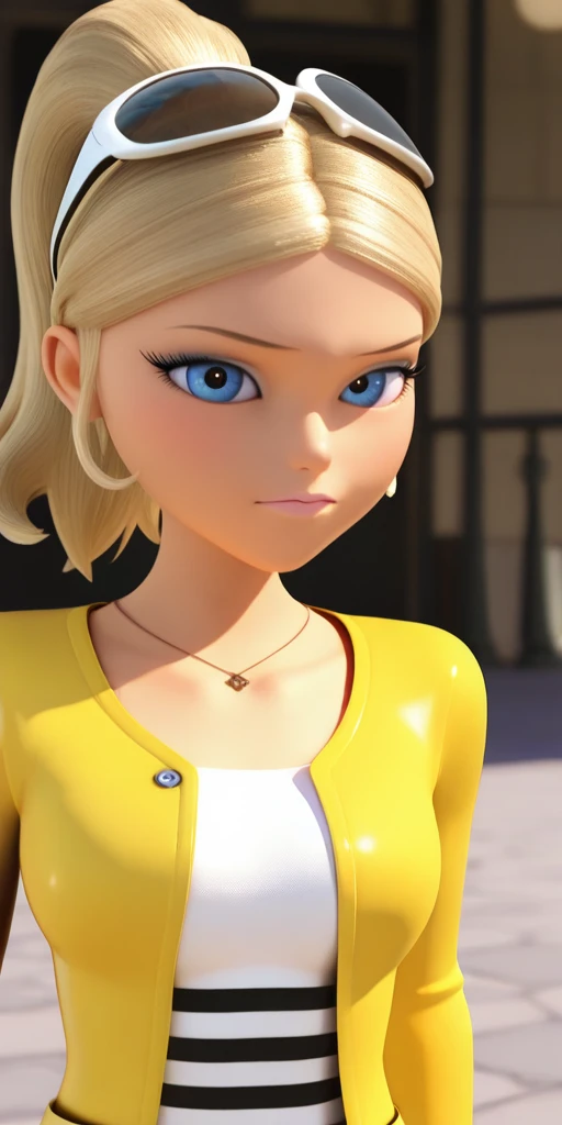 Chloe Bourgeois, Ladybug, Miraculous. Different models and attires.