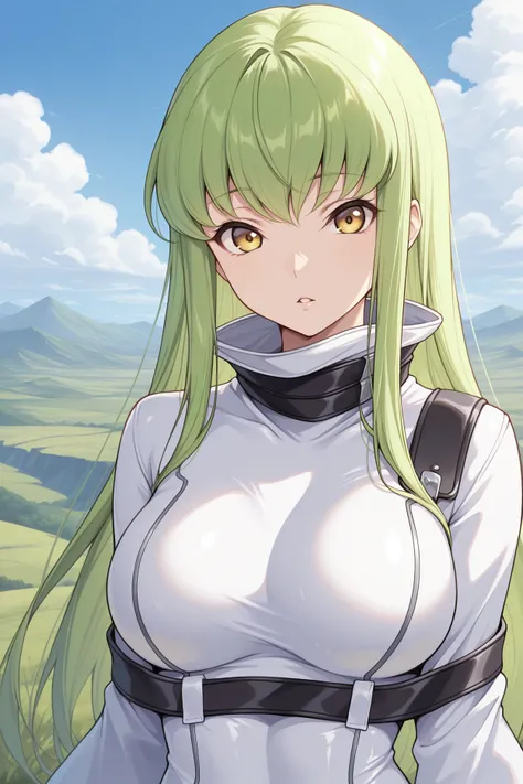 C.C./シーツー (Code Geass) SDXL LoRA | 3 Outfits [Illustrious]