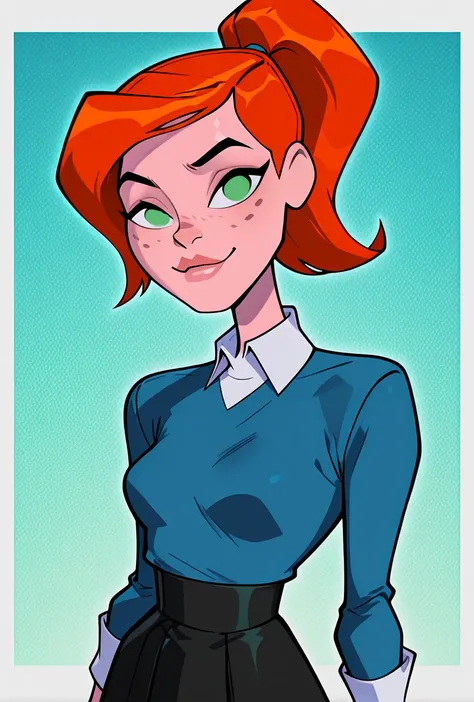 UAF Gwen Tennyson -- Ben 10 Omniverse pony+illustrious