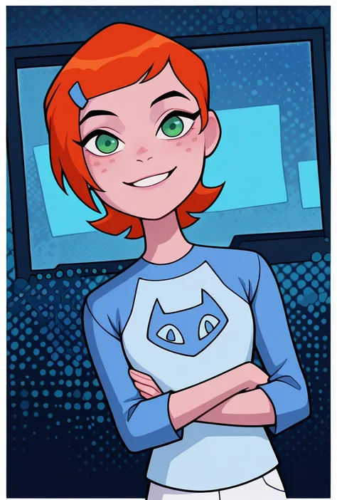 Gwen Tennyson Omniverse Flashback -- Ben 10 Omniverse Illust+1.5