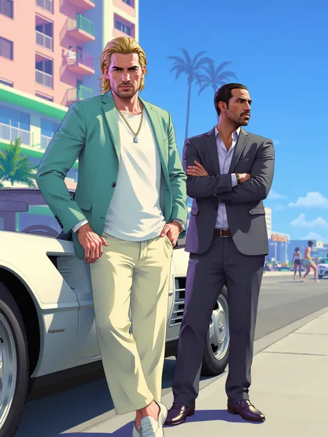 GTA 6 Style | Grand Theft Auto VI Wallpaper / Loading Screen Style LoRA - FLUX_rel_260420