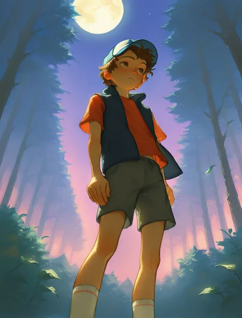 Dipper Pines (Anime) | Gravity Falls