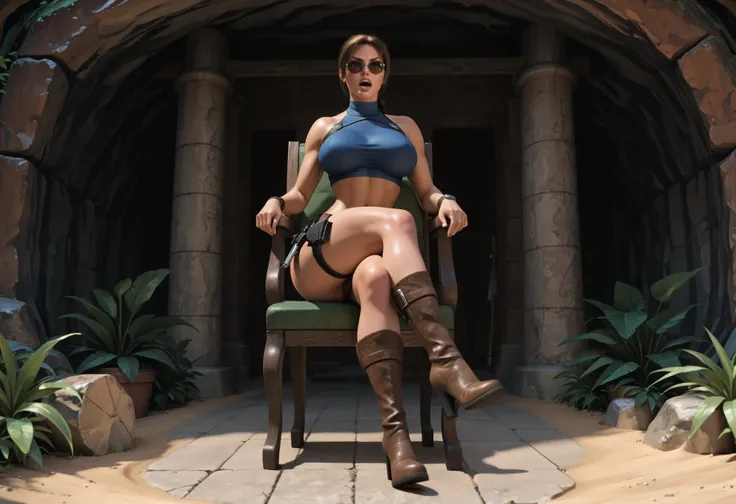 Lara Croft as  Raider - PonyXL/Illustrious