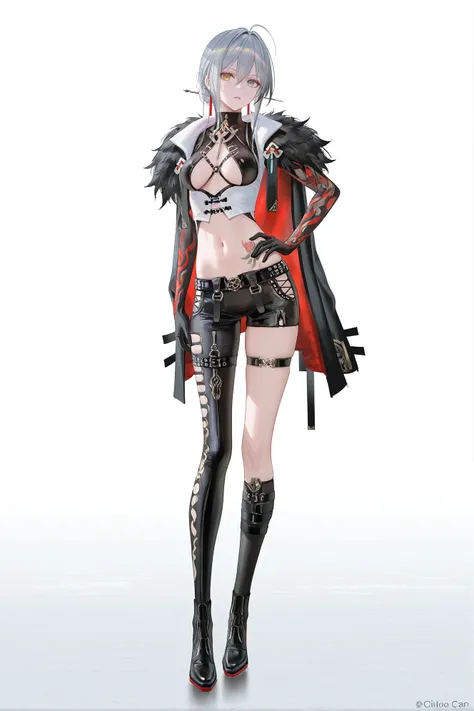 【战双帕弥什-Punishing: Gray Raven】露西亚-深红囚影-赤樗椿 Lucia-Crimson Weave-Tsubaki