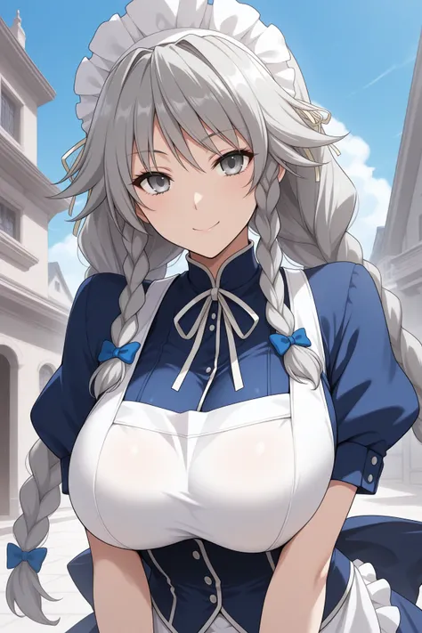 Grayfia Lucifuge/グレイフィア・ルキフグス (High School DxD) SDXL LoRA [Illustrious]