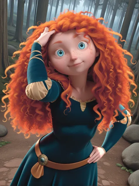 Merida - (Brave) - Disney Princess - | Illustrious XL | XL PONY | SD 1.5 | - by YeiyeiArt