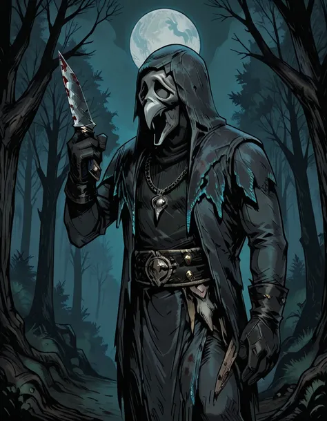 Ghost Face Nevermore Skin (Dead by Daylight)(IIIustrious)