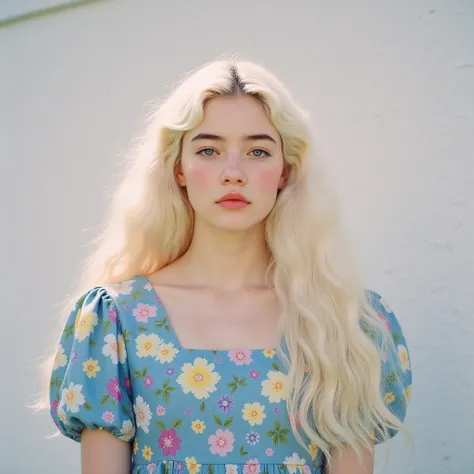 Midjourney 7 Pastel Film Photography