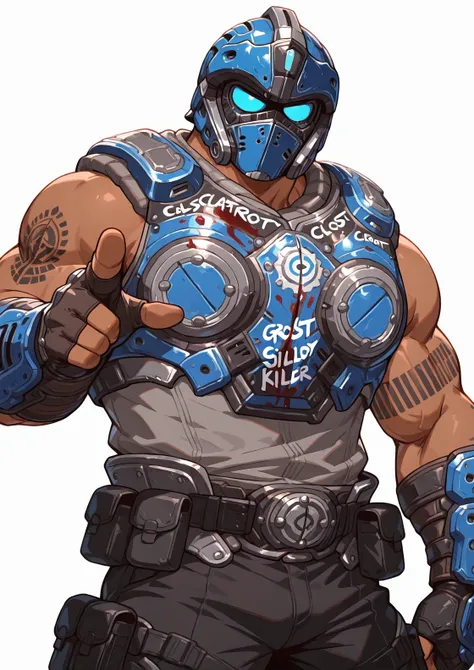 Clayton Carmine | Gears of War | Illustrious XL