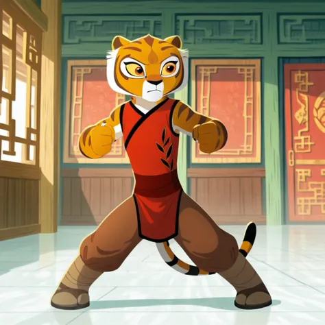 Tigress (Kung Fu Panda: Secrets of the Scroll)  illustrious
