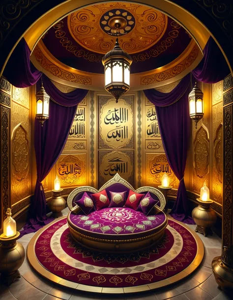genie lamp interior