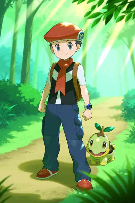 Lucas / Rei (Multiple Outfits) - Pokémon - (Pony) / (Illustrious)