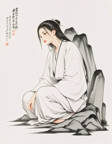 Modern chinese ink painting (Illustrious)
