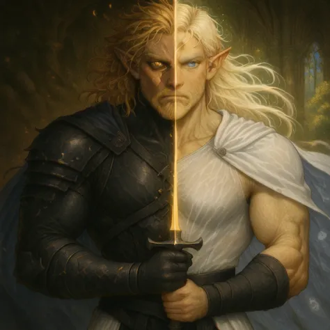 Duality - Screen Split With Sword | Shrekman Concepts Collection