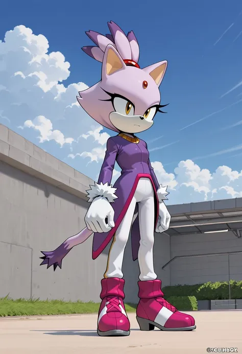 Blaze the cat