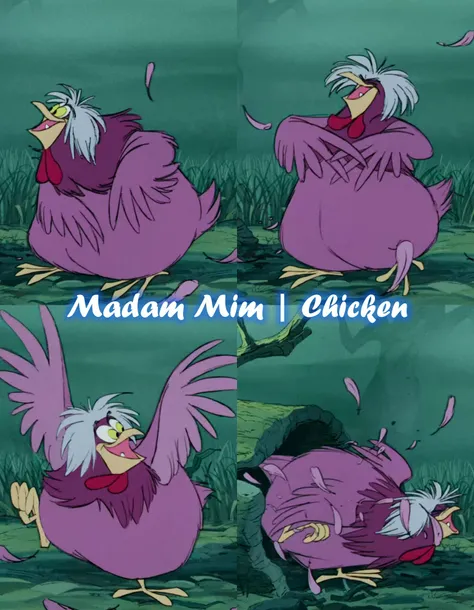 Madam Mim (Chicken) | The Sword in the Stone | IllustriousXL & PonyXL