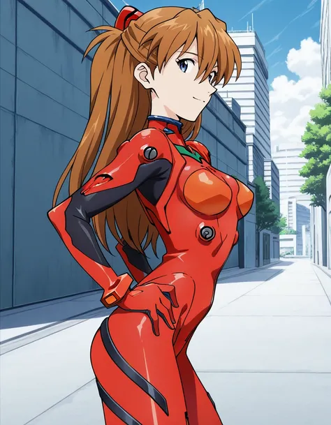 新世紀エヴァンゲリオン　惣流・アスカ・ラングレー　貞本義行風　illustrious(Neon Genesis Evangelion　Souryuu Asuka Langley　Sadamoto Yoshiyuki Style　illustrious)