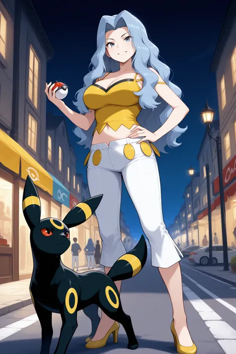 Karen/カリン (Pokemon HeartGold and SoulSilver) SDXL LoRA [Illustrious]