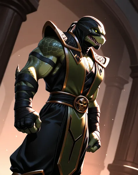 Reptile Retcon (Mortal Kombat) (Illustrious) (AD)