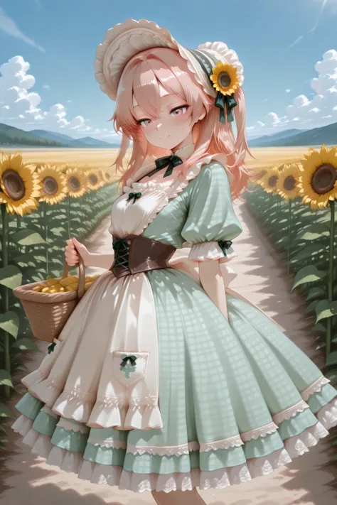 Sunberry Patchwork Bloom Dress - Illu