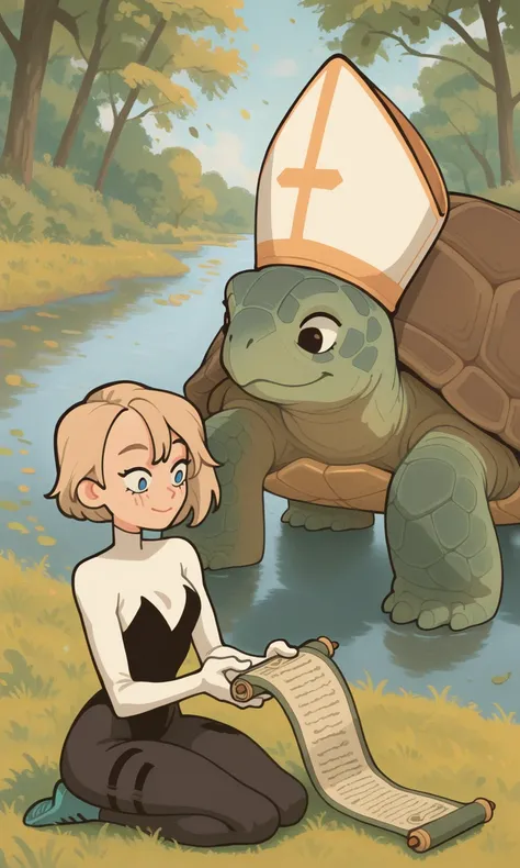 Hanging out with Turtle Pope 🐢⛪ - Illustrious