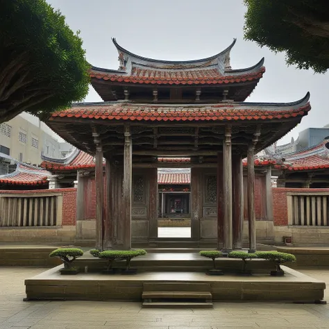 Historical Taiwanese Temple