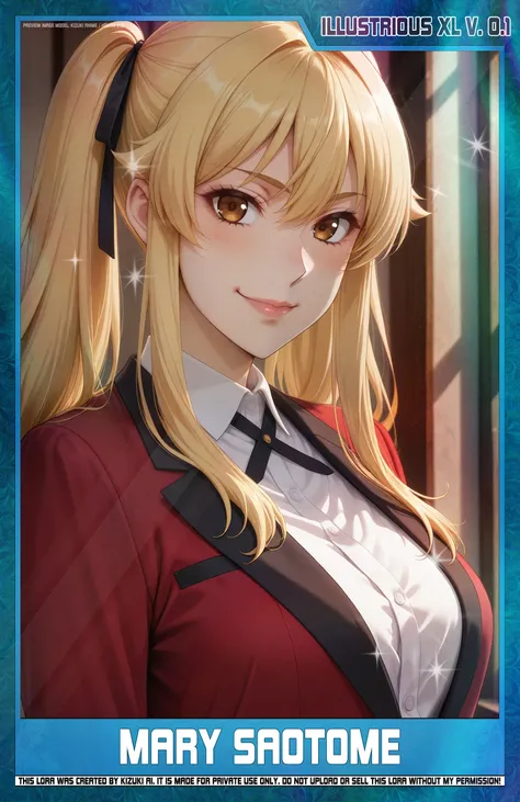 KizukiAi - Kakegurui - Saotome Mary [Illustrious XL V.0.1]