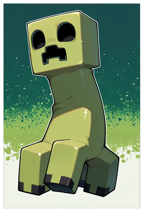 Creeper -- Minecraft Illust_rel_260420