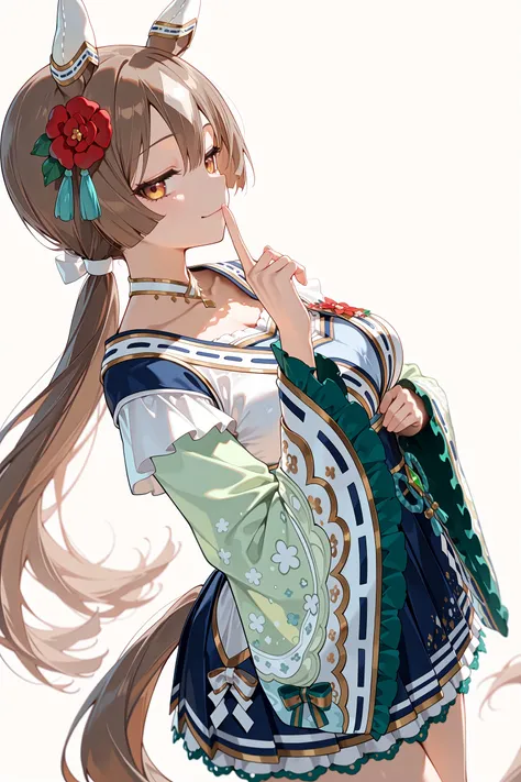 satono diamond (floral star prosperous green) (umamusume) [サトノダイヤモンド(花形・弥栄之翠)] <ウマ娘> <ILL>