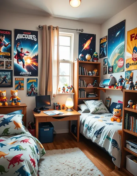 boy bedroom pony