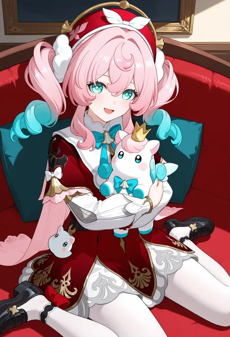 Honkai Star Rail_Hyacine and little ica丨崩坏：星穹铁道_风堇和小伊卡