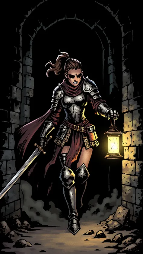 'Darkest Dungeon' - [STYLE] [LORA] [FLUX] - by 'AI_Characters'
