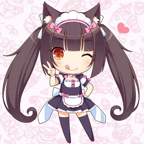Nekopara/ネコぱら chibi style