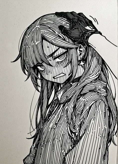 Line Art Style | Sketch, Manga | Hatching | (Ashpwright Artist)