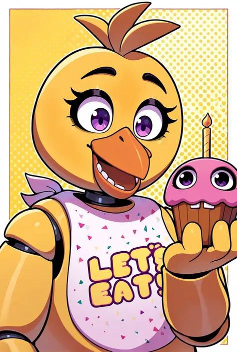 Chica FNAF / Five Nights at Freddy's PonyXL + Illustrious