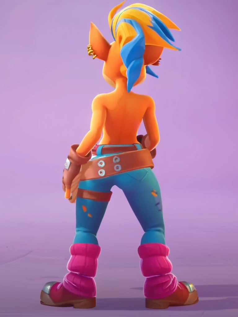 Pirate Tawna Bandicoot, in-game style | Pony Diffusion V6