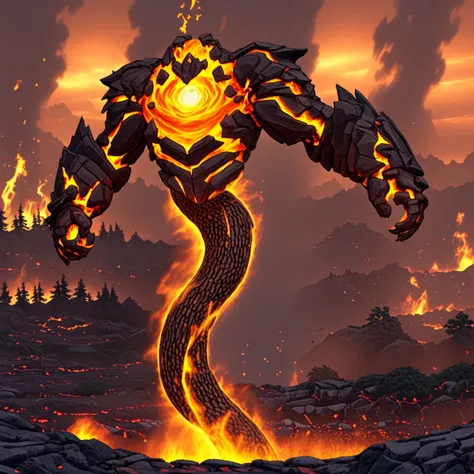 Molten Elemental - SDXL