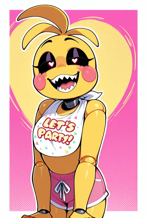 Toy Chica FNAF / Five Nights at Freddy's illust + 1.5