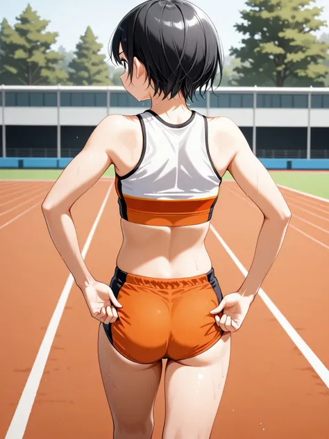 Orange Track Uniform